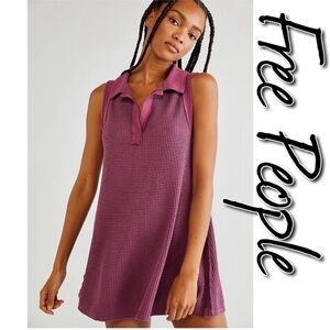 Free People Citrus Johnny Collar Tee